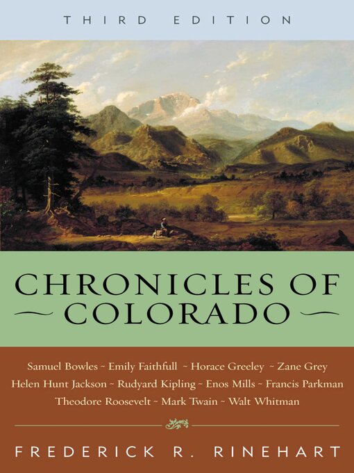 Title details for Chronicles of Colorado by Frederick R. Rinehart - Available